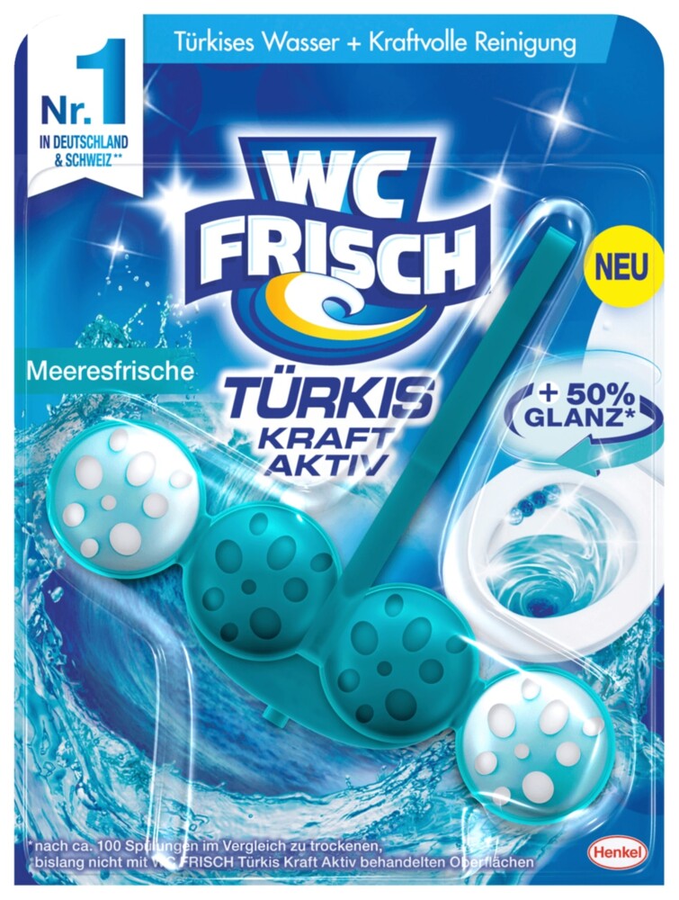 Wc Frisch Türkis Kraft Aktiv 50 g