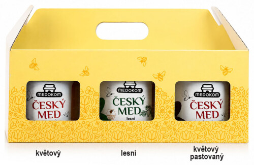Medokomerc dárková sada  3 x 500 g