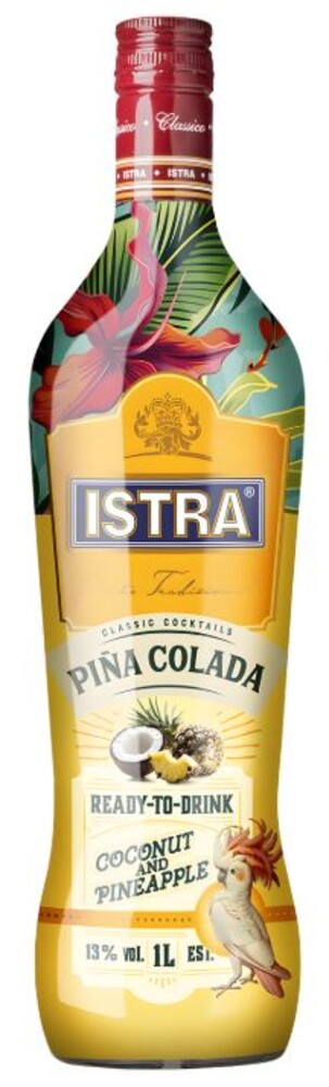 Istra Piňa Colada 13% 1 l (holá láhev)