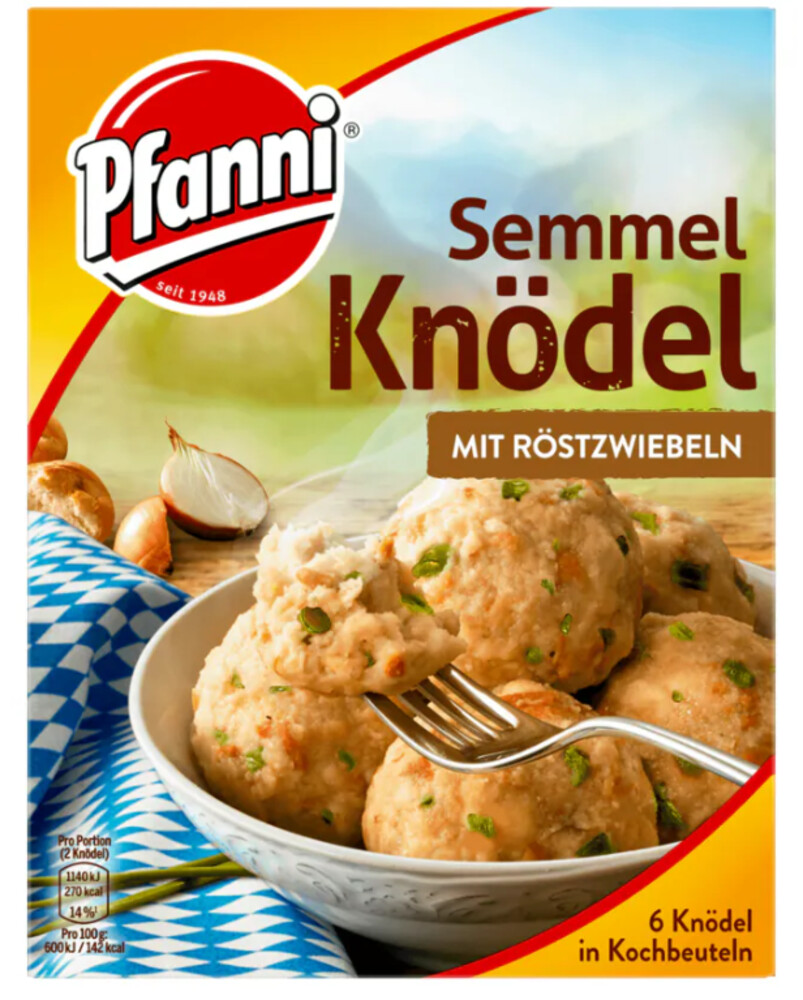 Pfanni Semmel Knödel mit Röstzwiebeln 200 g