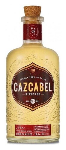 Cazcabel Tequila Reposado 38% 0,7 l (holá láhev)