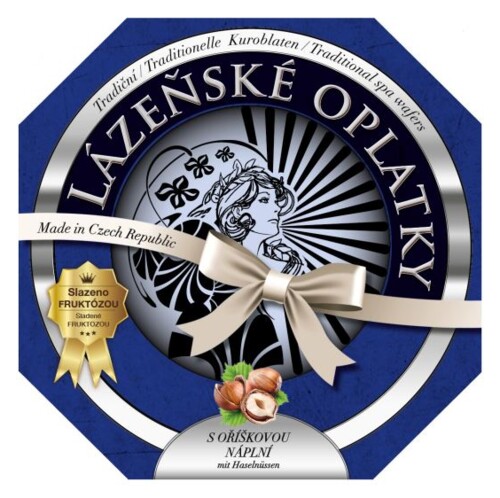 Hodonín Lázeňské oplatky oříškové DIA 180 g