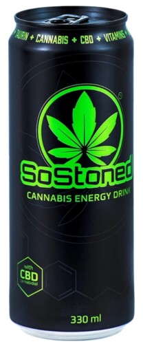 SoStoned Cannabis Energy Drink 0,33 l 