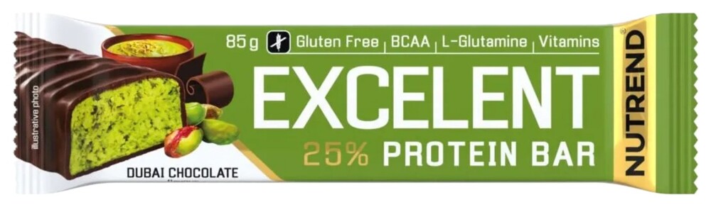 Nutrend Excelent Protein Bar Dubai Chocolate 85 g