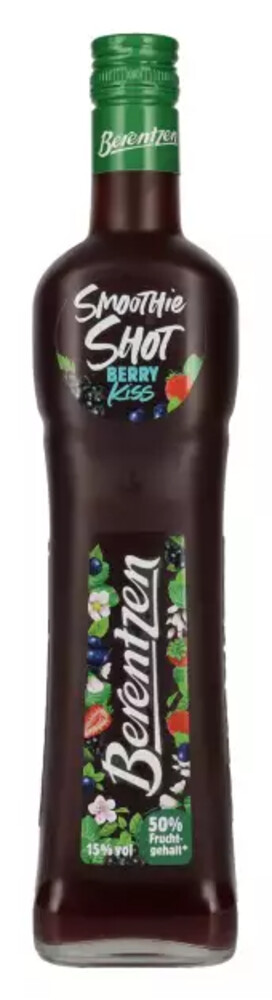Berentzen Smoothie Shot Berry Kiss 15% 0,5 l (holá láhev)