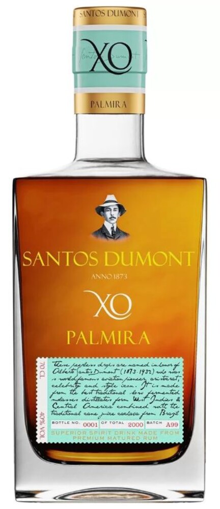 Santos Dumont XO Palmira 40% 0,7 l (holá láhev)