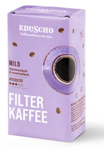Eduscho Filter Kaffe Mild mletá káva 500 g