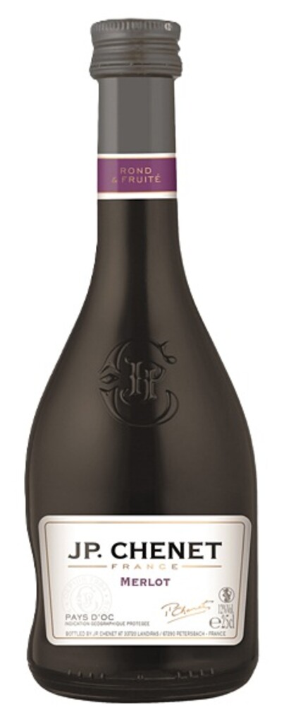 JP. Chenet Merlot 13% 0,25 l (holá láhev)