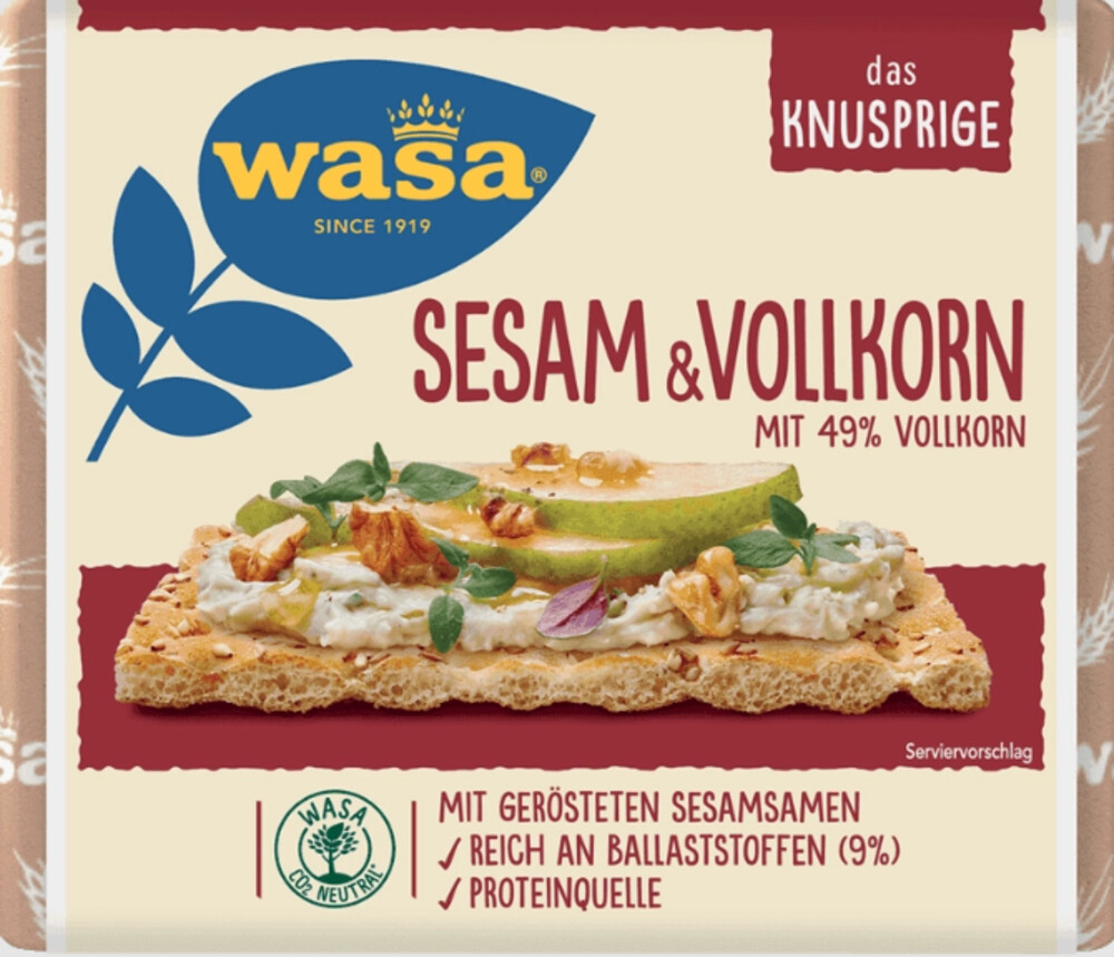 Wasa Sesam Vollkorn Knäcke 200 g