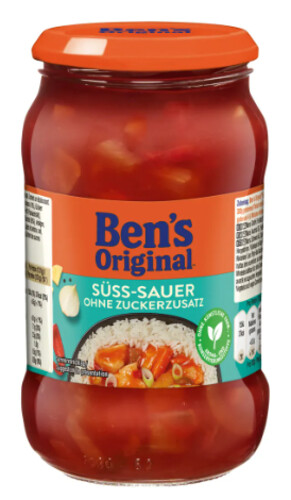 Uncle Bens Original Suess/sauer ohne zuckerzusatz 395 g