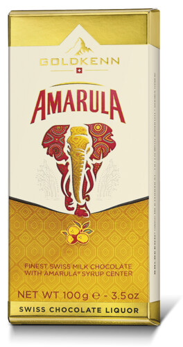 Goldkenn mléčná čokoláda s likérem Amarula 100 g
