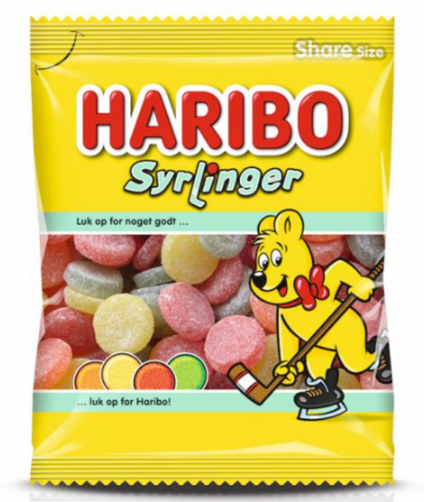Haribo Syrlinger 375 g