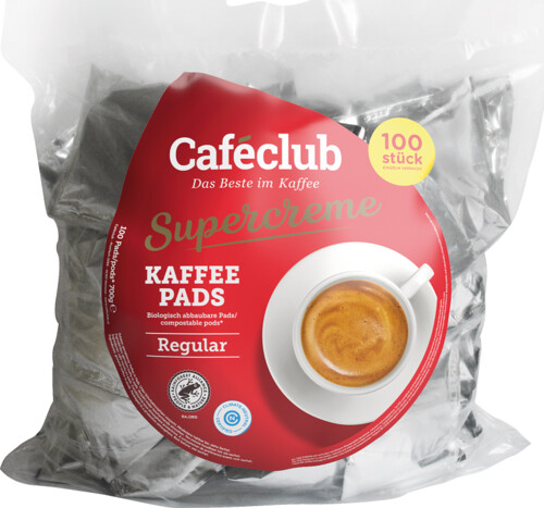 Caféclub Regular pads 100 ks