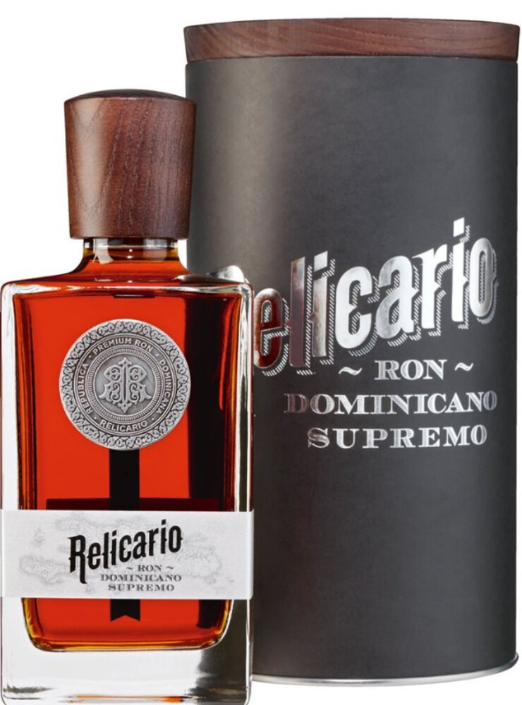 Relicario Ron Supremo 40% 0,7 l (tuba)