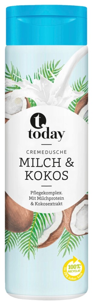 Today Cremedusche Milch & Kokos 300 ml