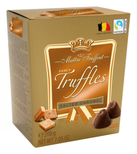 Maitre Truffout Fancy Gold Truffles Salted Caramel 200 g
