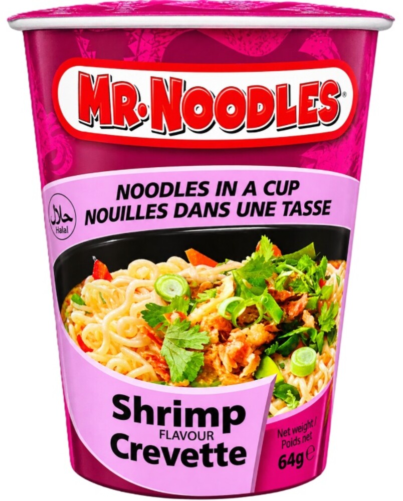 Mr.Noodles cup Shrimp 64 g