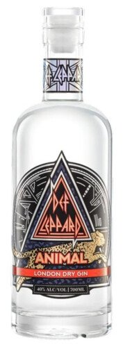 Def Leppard Animal London Dry Gin 40% 0,7 l (holá láhev)