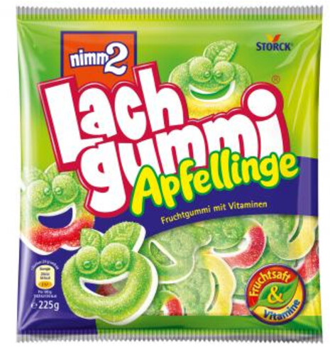 Nimm 2 LAchgummi Apfellinge 225 g