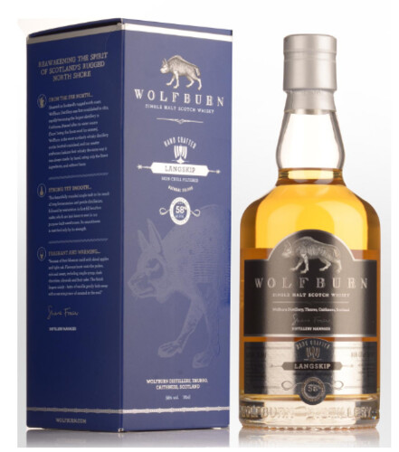 Wolfburn Langskip 58%  0,7 l (karton)