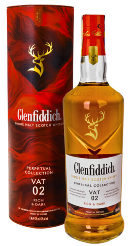 Glenfiddich Perpetual Collection Vat 02 43% 1 l (tuba)