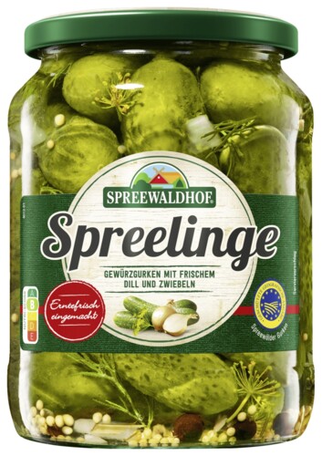 Spreewaldhof Spreelinge 670 g / 360 g