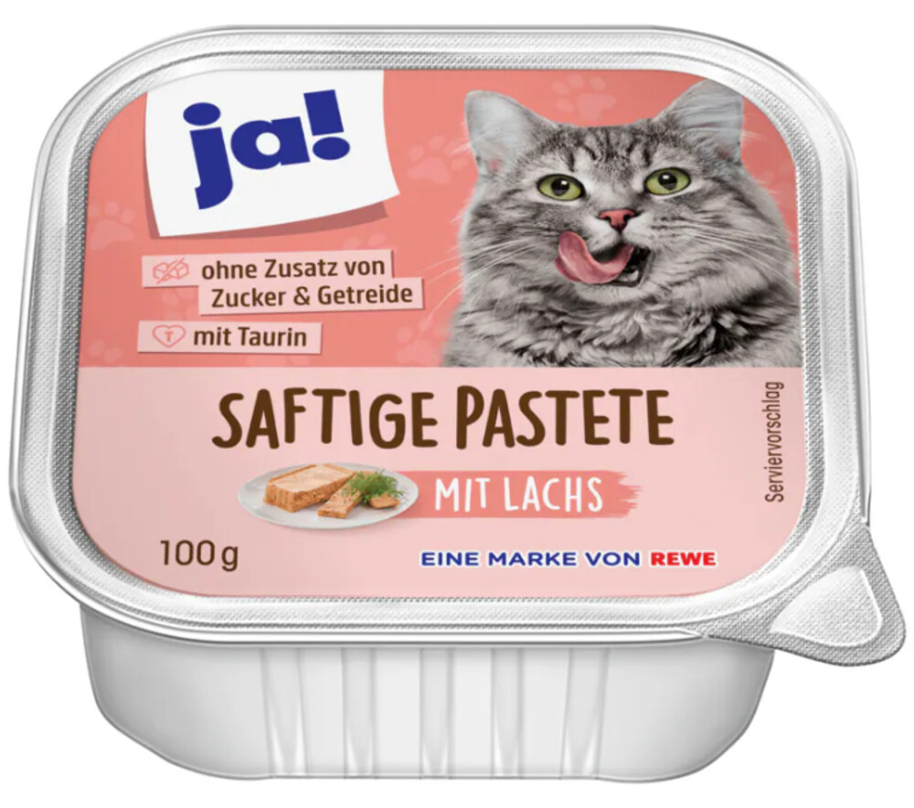 Ja! Saftige Pastete mit Lachs 100g