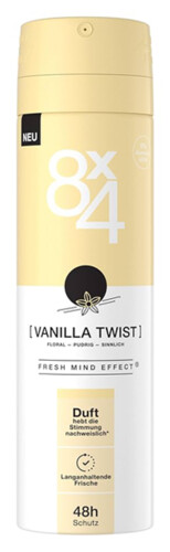 8x4 Vanilla Twist  Deo sprej pro ženy 150ml