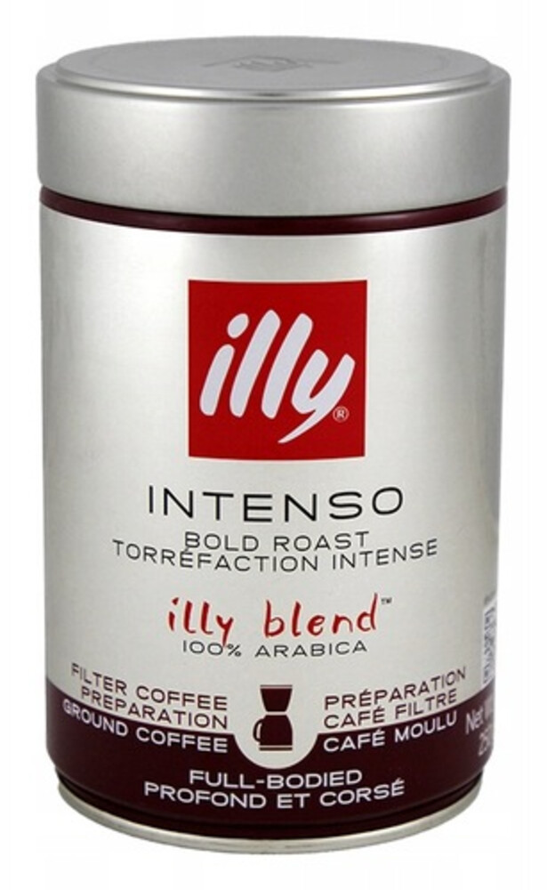 illy Espresso Dark Roast mletá káva 250 g
