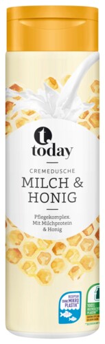 Today Cremedusche Milch & Honig 300 ml 