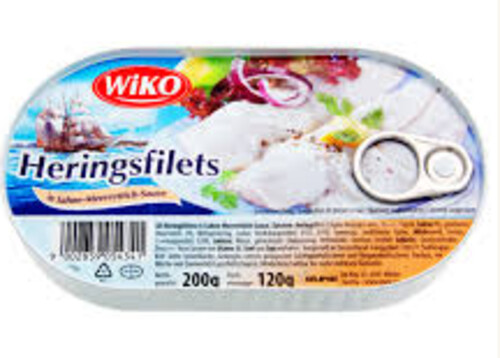 Heringfilet in Sahne Meerrettich Sauce 200 g