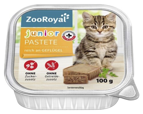 ZooRoyal Junior Pastete Geflügel 100 g