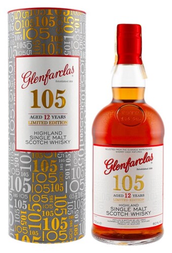Glenfarclas 105  60% 0,7 l (tuba)