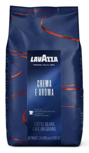 Lavazza Blue Crema  E Aroma zrnková káva 1 kg