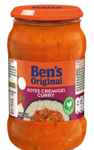 Uncle Bens Rotes Cremiges Curry 400 g