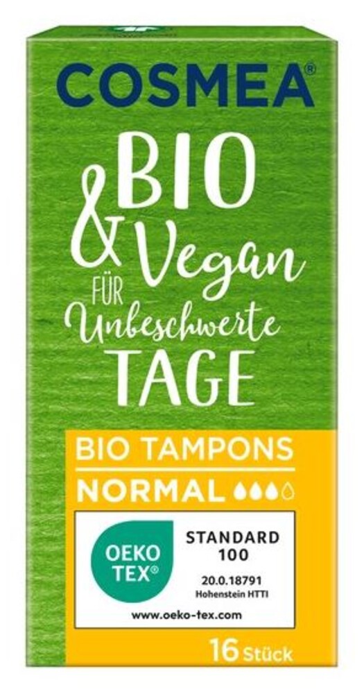 Cosmea Bio Tampons Normal 16 stück