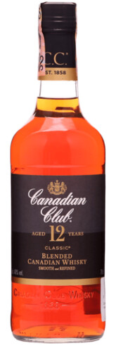 Canadian Club 12Y 40% 0,7 l (bloße Flasche)