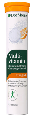 Doc Morris Multivitamin Orangengeschmack 20 Stück 86 g