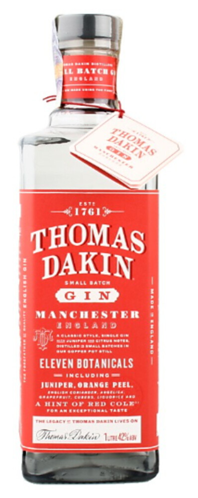 Gin Thomas Dakin Small Batch 42% 1 l (holá láhev)