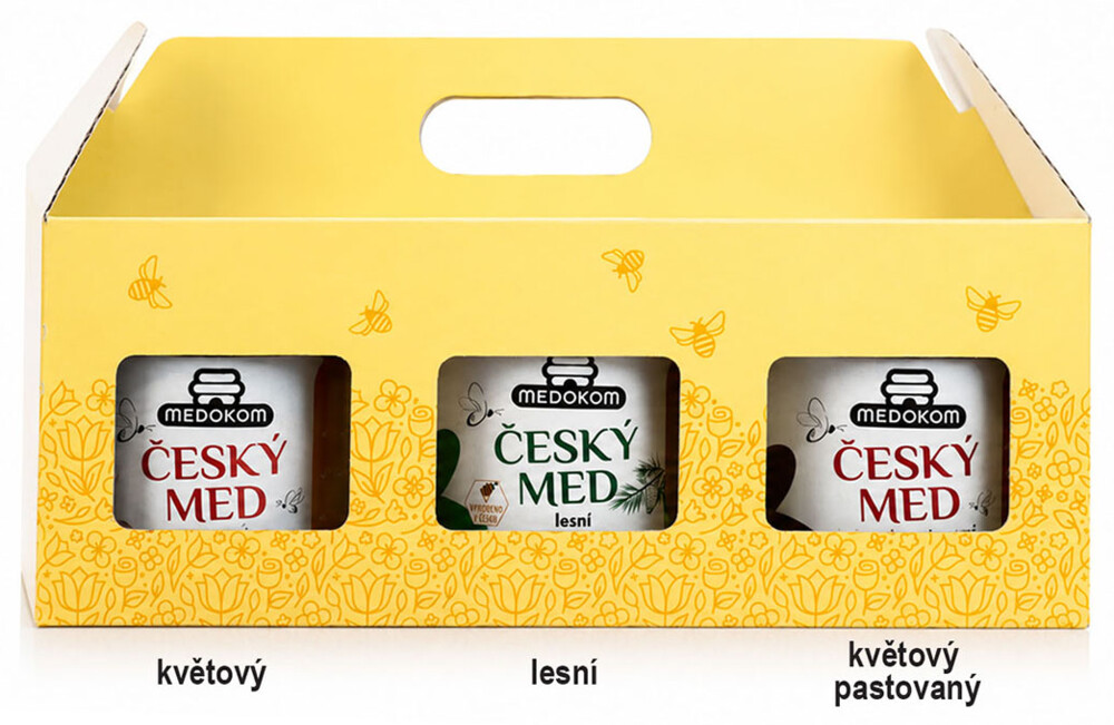 Medokomerc dárková sada 3 x 500 g