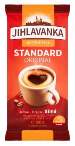 Jihlavanka standard original mletá káva 150 g
