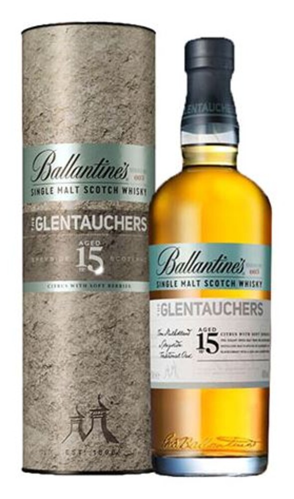 Ballantine´s Glentauchers 15Y 40%  0,7 l (tuba)