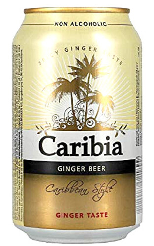 Caribia Ginger Beer 330 ml  plech