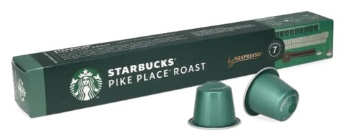 Starbucks Nespresso Pike Place 10 ks