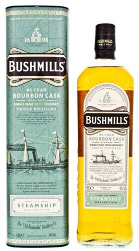Bushmills Steamship Collection Bourbon Cask 40% 1 l (tuba)