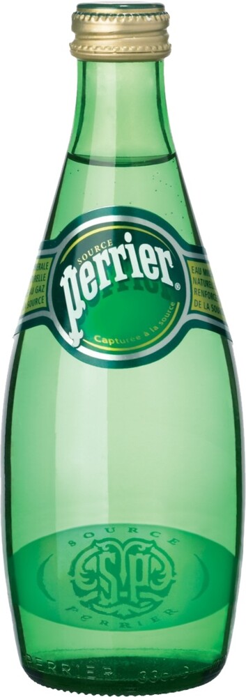 Perrier minerální perlivá voda 0,33 l 