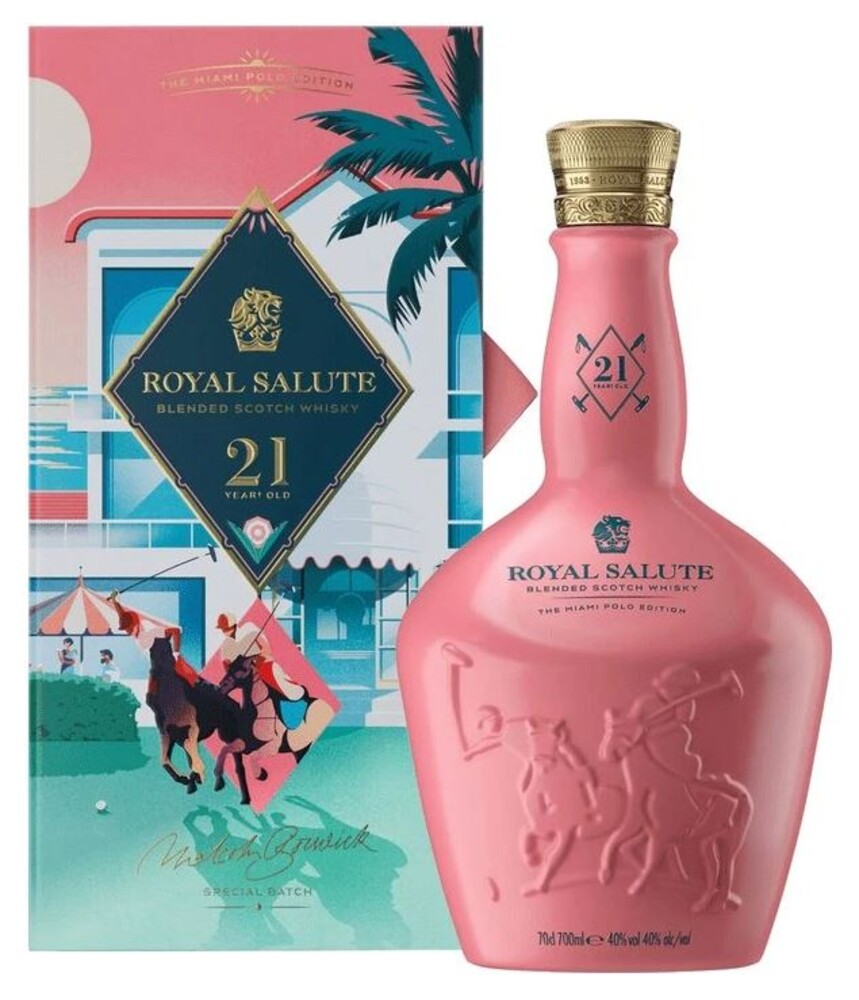  Chivas Royal Salute 21y The Miami Polo Edition 40% 0,7 l (karton)