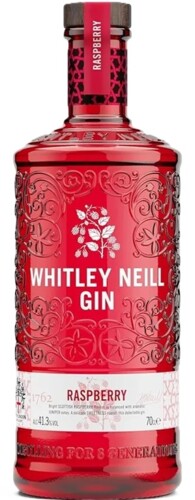 Whitley Neill Gin Raspberry 41,3% 1 l (holá láhev)