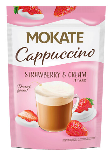Mokate Cappuccino Strawberry&Cream  110 g