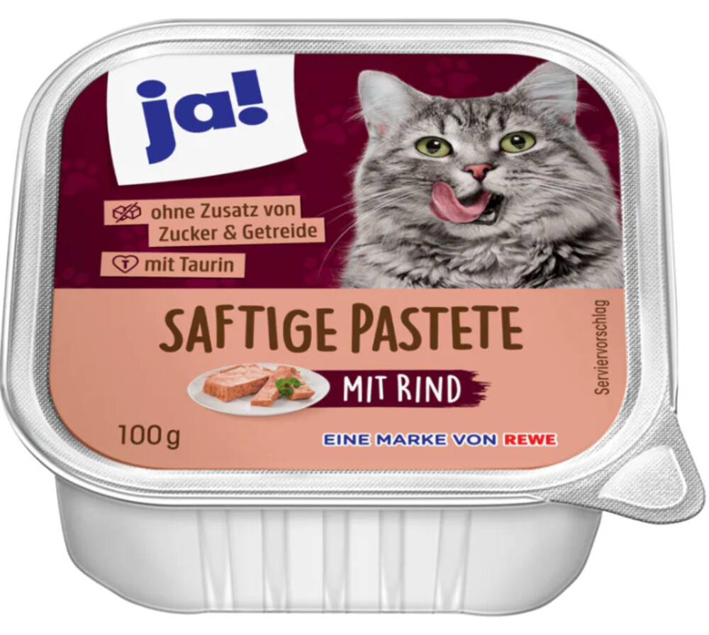 Yeah! Saftige Pastete mit Rind 100g